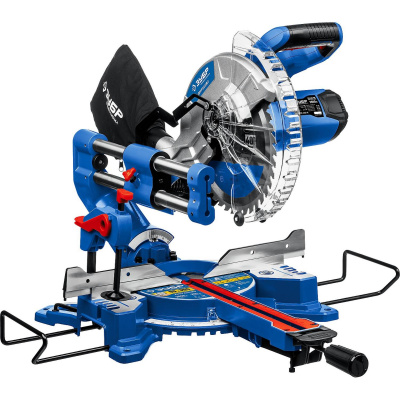 ЗУБР Профессионал ППТ-255-П пила торцовочная с протяжкой, d 255 х 30 мм, 2000 Вт {ППТ-255-П}