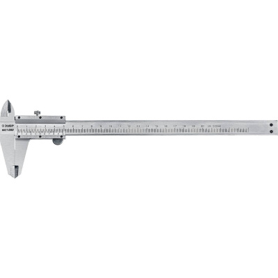 ЗУБР ШЦ-1-200, штангенциркуль стальной, 200мм {34514-200}
