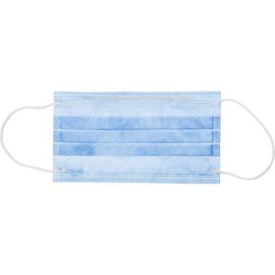 ЗУБР 5 шт маска техническая защитная, гигиеническая, трехслойная. {11107-H5}