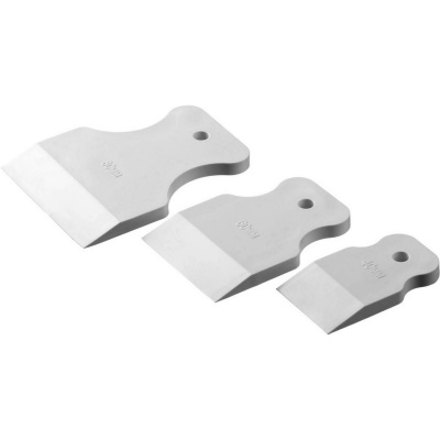 STAYER  MAXFlat, 40 мм, 60 мм, 80 мм, для затирки швов эластичные, набор белых резиновых шпателей (1027-H3)