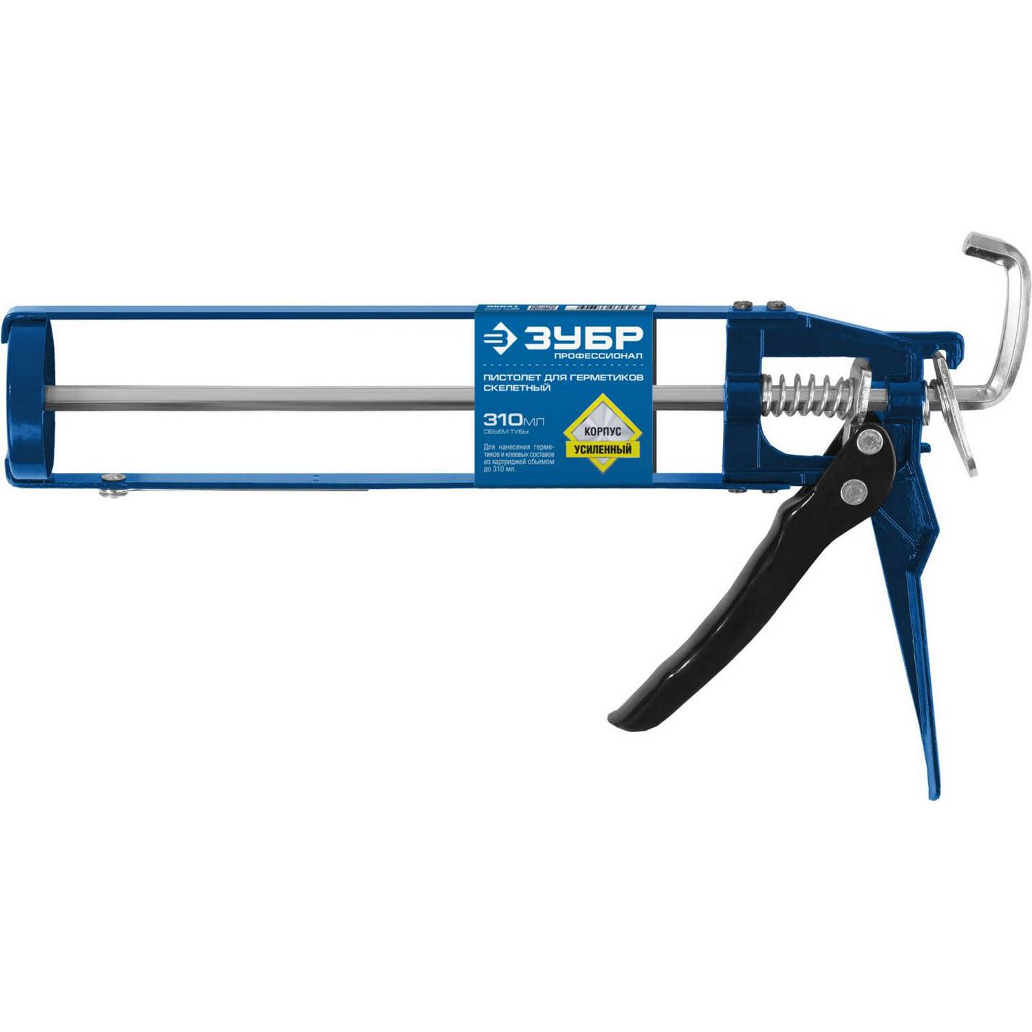 ЗУБР скелетный пистолет для герметика Монтажник, 310 мл, серия Профессионал {06631}