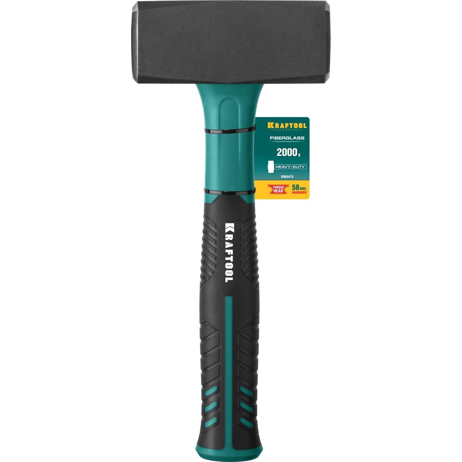 KRAFTOOL Fiberglass 2 кг кувалда с фиберглассовой рукояткой {2008-2}