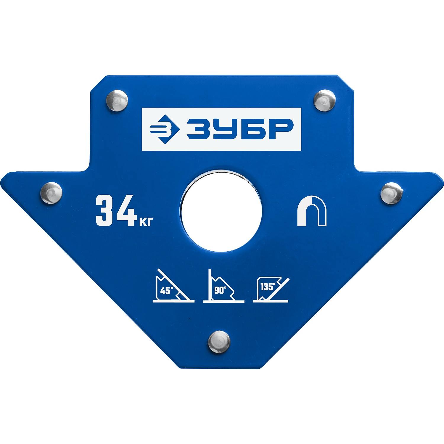 ЗУБР УМ-3  до 34 кг  угольник магнитный для сварочных работ {40050-34}