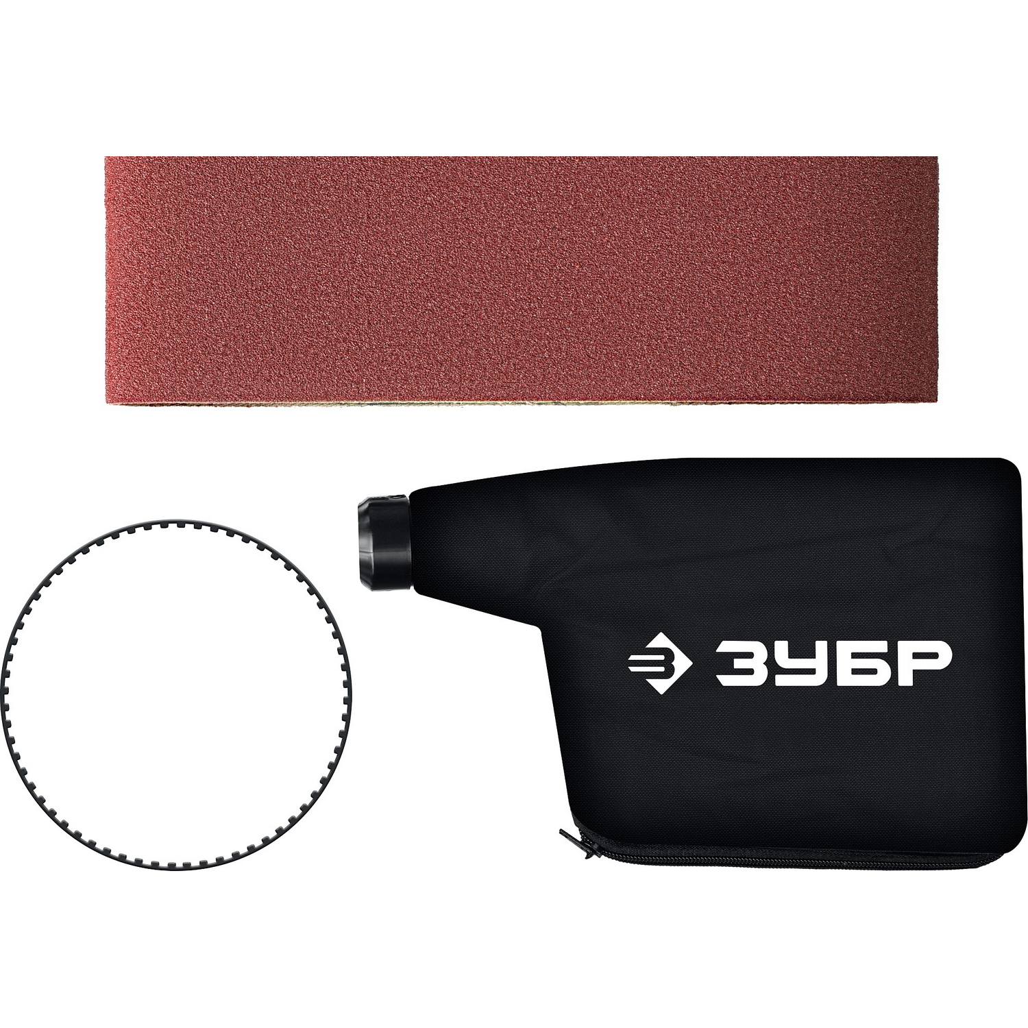 Машина ленточная шлифовальная, ЗУБР ЗЛШМ-76-950, лента 76x533 мм, скорость ленты 360 м/мин, 950 Вт {ЗЛШМ-76-950}