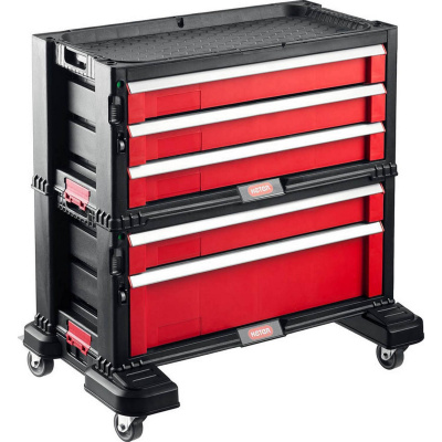 Тележка с 5 ящиками "DRAWER 2+3", 22" KETER {38380-5}