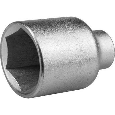 Головка торцовая НИЗ (1/2"), 40Х, шестигранная, оцинкованная, 27мм {2772-27}