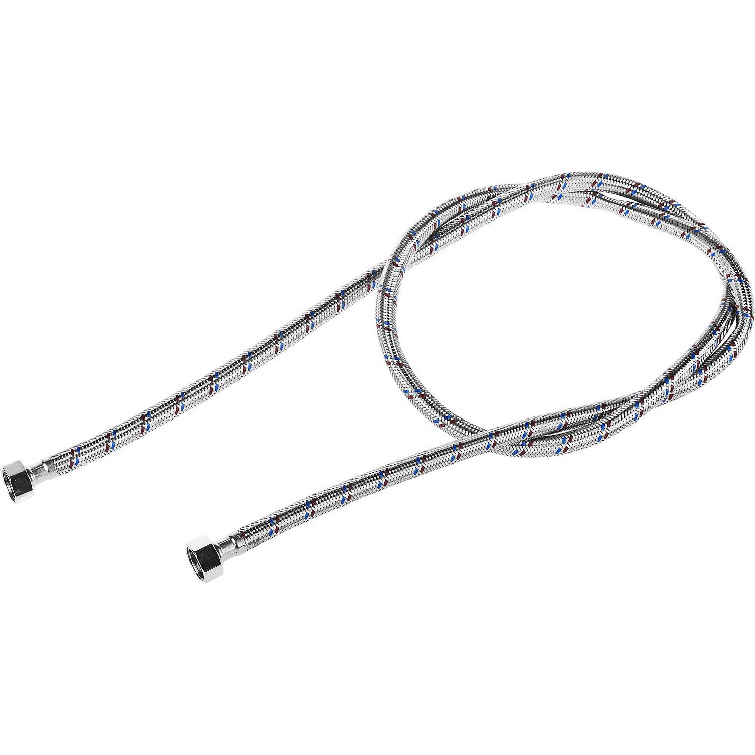 Гибкая подводка для смесителя 1/2"г м10-100см "tim". Гибкая подводка для смесителя kaiser 1/2"-м10 пара пвх покрытие. 5 м. Подводка гибкая (1/2 гайка/штуцер м10_l=60см). Гибкая подводка 40 см штуцер м 8х18" м 1/2".