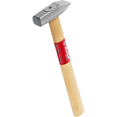 ЗУБР 200 г молоток слесарный с деревянной рукояткой {20015-02_z02}