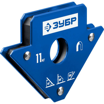 ЗУБР УМ-3  до 11 кг  угольник магнитный для сварочных работ {40050-11}