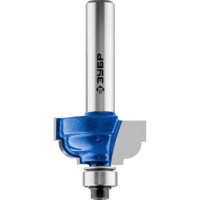 ЗУБР 25.4x13мм, радиус 4.8мм, фреза кромочная калевочная №7 {28709-25.4}