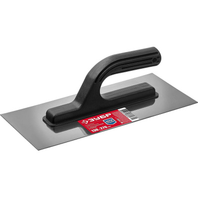 ЗУБР Мастер 130х270 мм гладилка нержавеющая с пластиковой ручкой {08042_z01}