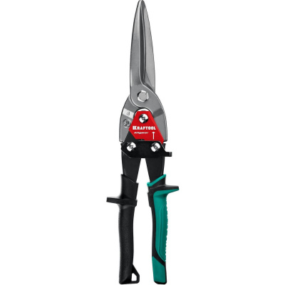 KRAFTOOL Alligator Прямые удлинённые ножницы по металлу, 290 мм {2328-SL}