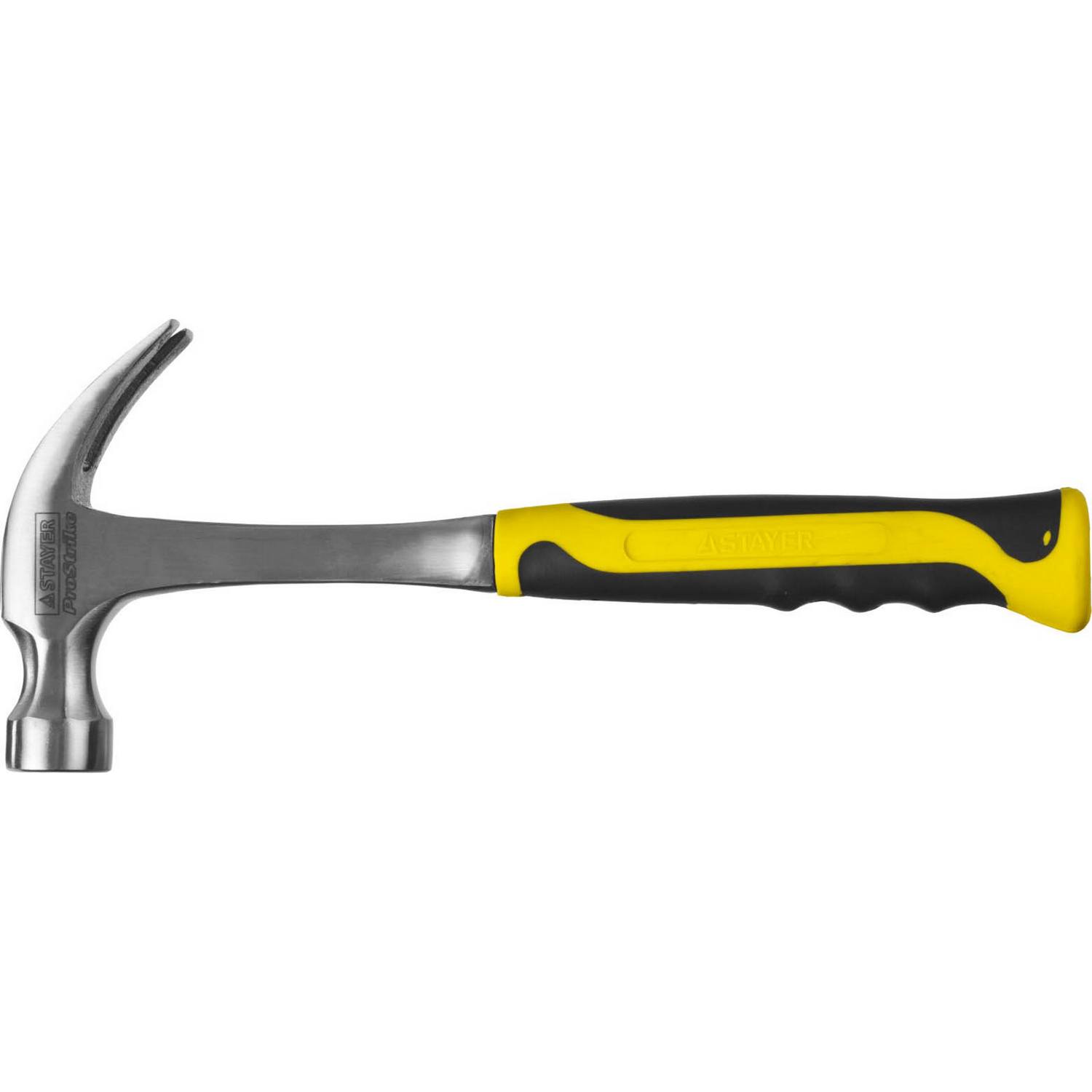 STAYER STRIKE 560 г молоток-гвоздодёр цельнометаллический столярный {2025-560}