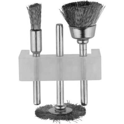 STAYER набор щеток для чистки, нержавеющая сталь, 3 предм. {29915-H3}