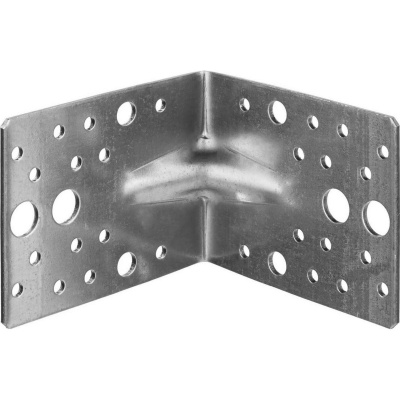 Уголок крепежный усиленный УКУ-2.5, 80х100х100 х 2.5мм, ЗУБР {31011-100}