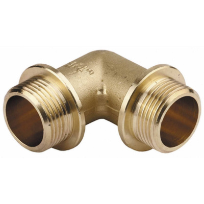 Уголок GENERAL FITTINGS с упором, латунь, ш/ш, 3/4" {51074-S/S-3/4}