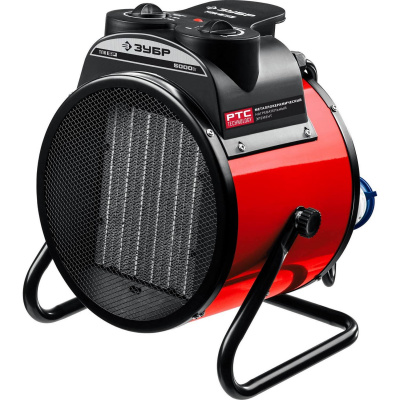 Электрическая тепловая пушка ЗУБР, 5 кВт, МКН {ТПК-5Р}