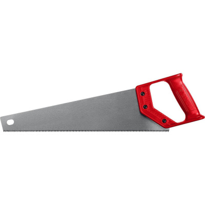 Ножовка универсальная (пила) "ТАЙГА-7" 400мм,7TPI, закаленный зуб, рез вдоль и поперек волокон, для средних заготовок, фанеры, ДСП, МДФ, ЗУБР