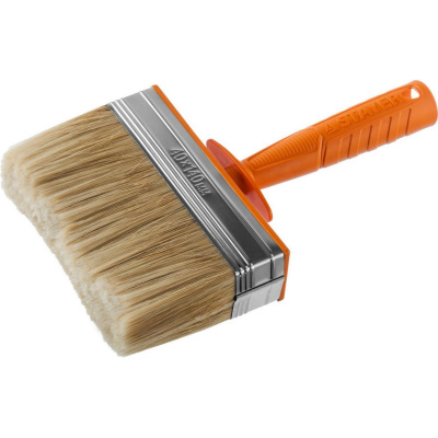 STAYER  Universal MINI, 4 х 14 см, светлая натуральная щетина, пластмассовый корпус, все виды ЛКМ, макловица, Professional (0182-14)