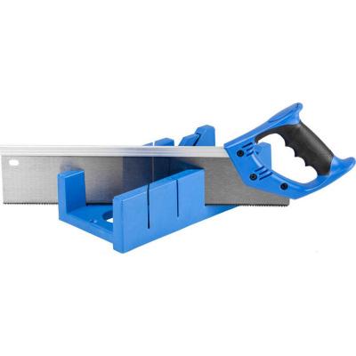 ЗУБР, 105х55мм, набор стусло пластиковое+пила 350мм {15397}