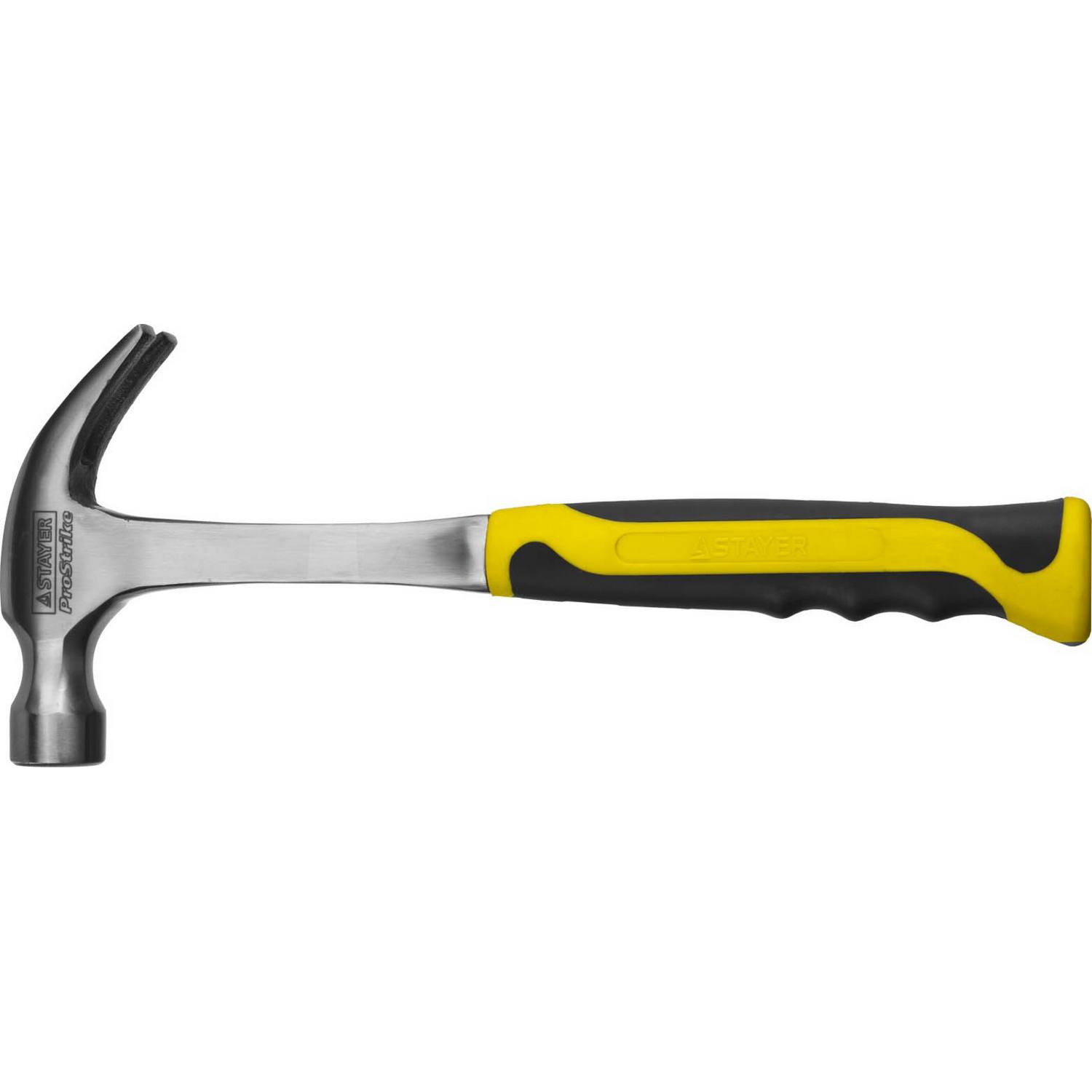 STAYER STRIKE 450 г молоток-гвоздодёр цельнометаллический столярный {2025-450}