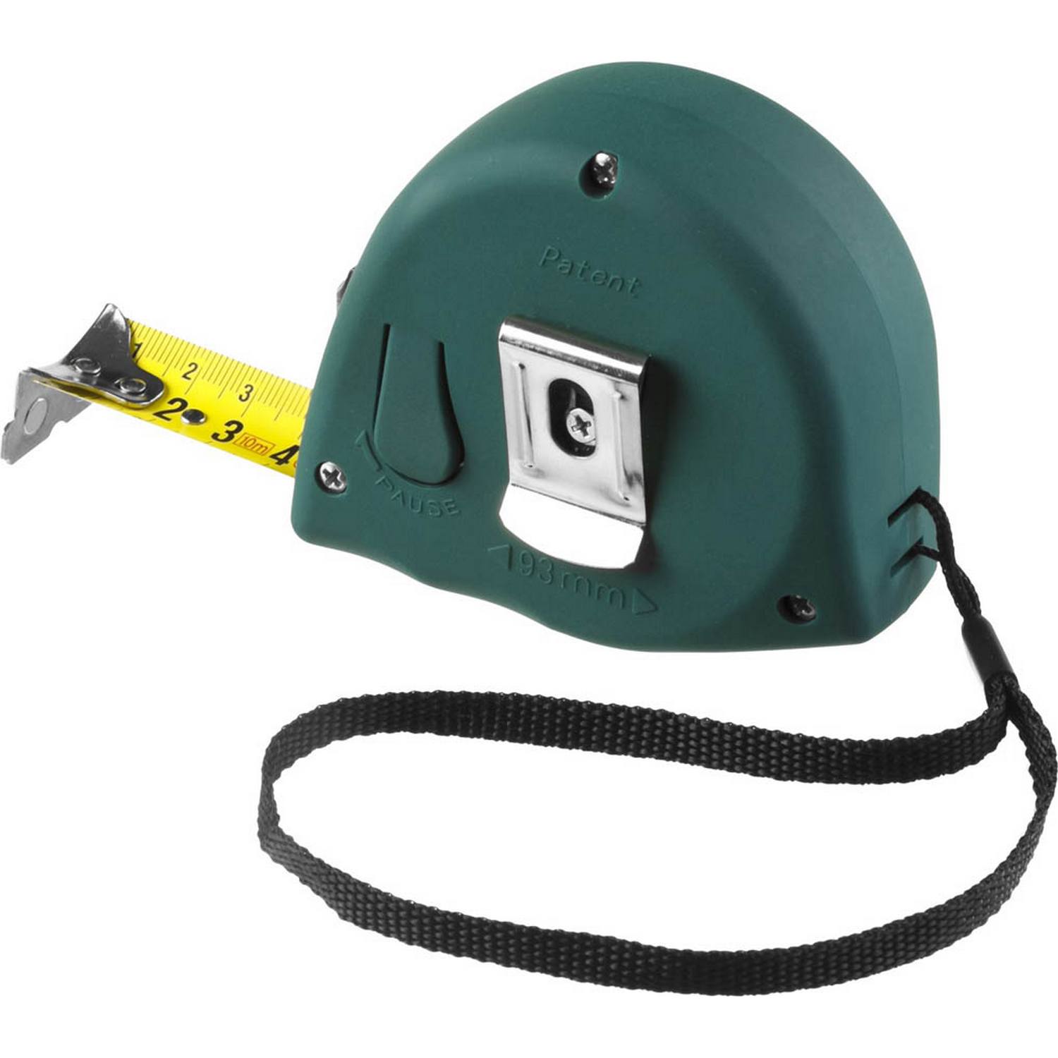 KRAFTOOL GRAND 10м / 25мм рулетка с ударостойким корпусом (ABS) и противоскользящим покрытием {34022-10-25}