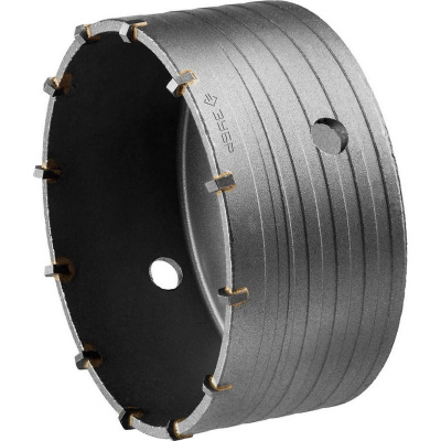 Коронка по бетону ЗУБР "Профессионал" без державки, 125 мм, резьбовая посадка коронки М22 {29180-125}