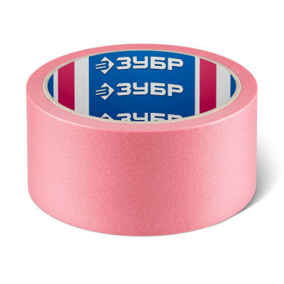 ЗУБР  №200 48 мм х 25 м, для деликатных и недавно окрашенных поверхностей, малярная лента, Профессионал  {12142-48}