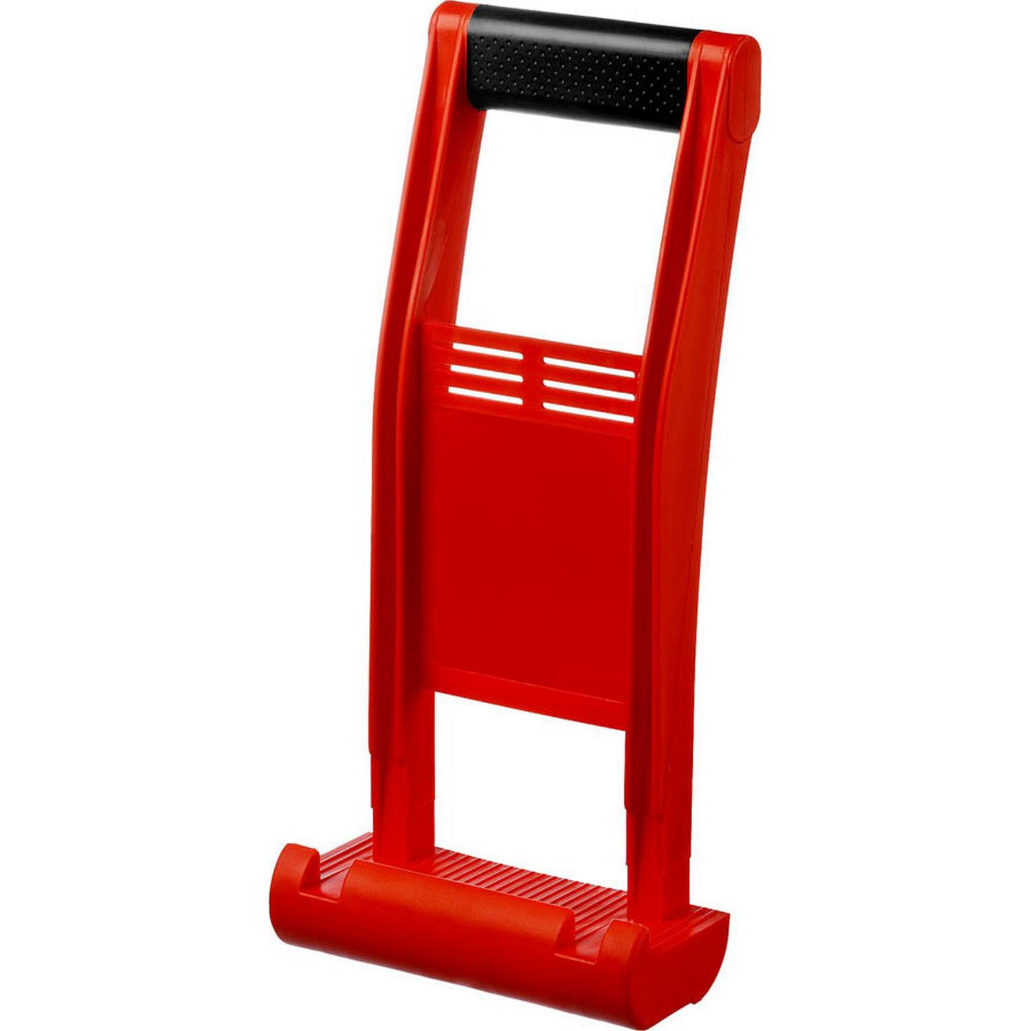 Ручка-переноска ЗУБР "Мастер" для гипсокартона и стекла, для 1 человека, пластиковый корпус, с прорезиненой рукояткой, для панелей до 35мм