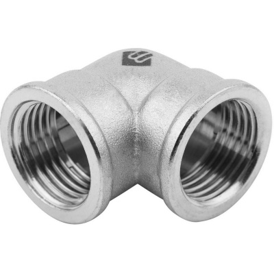 Уголок ЗУБР "ЭКСПЕРТ", никелированная латунь, г/г, 1/2" {51271-G/G-1/2}