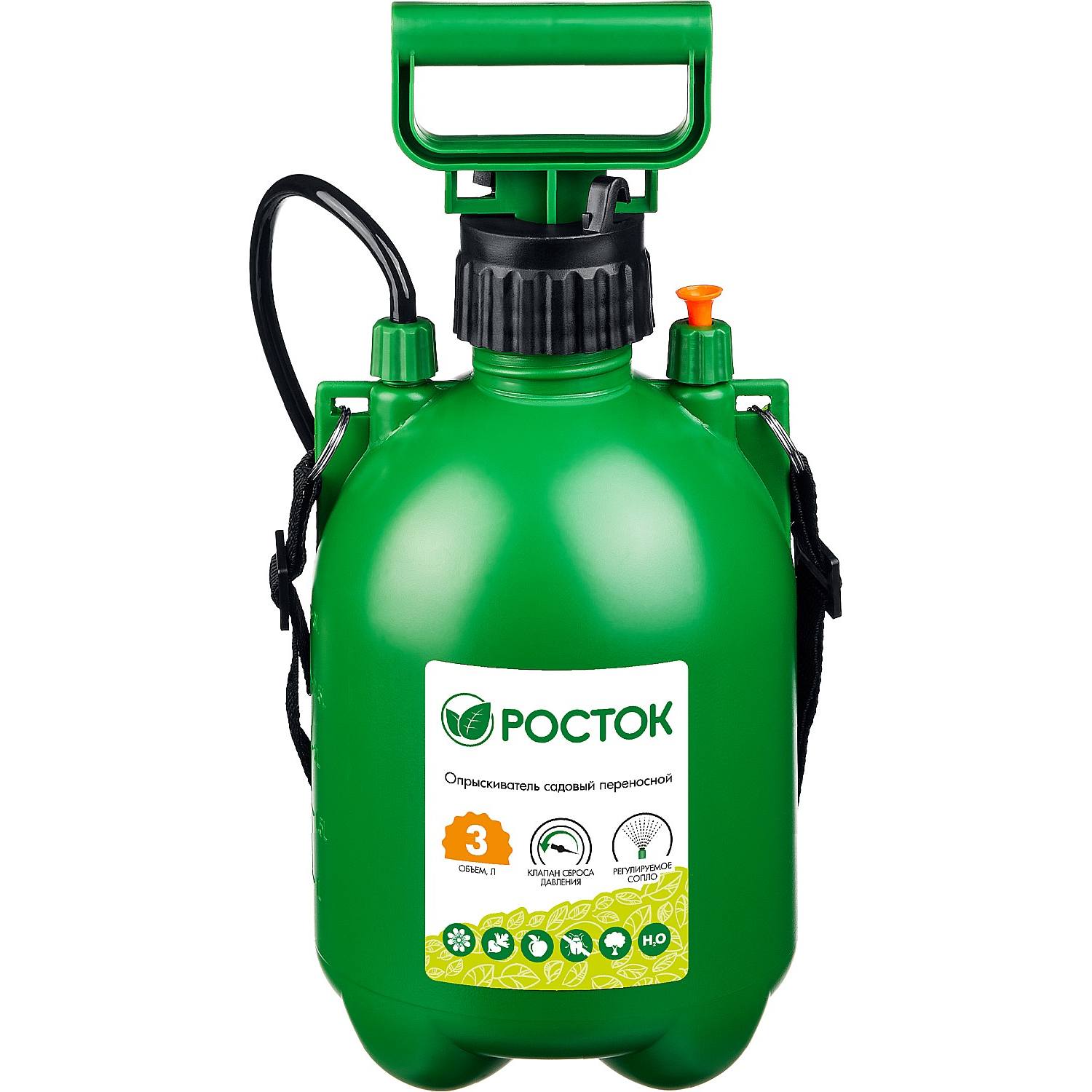 РОСТОК RT-3 опрыскиватель 3 л, переносной {425113}
