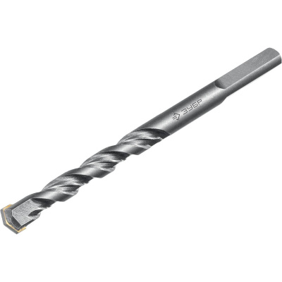 ЗУБР ПРОФЕССИОНАЛ 4 x 75 мм сверло по бетону усиленное, 3-х гранный хвостовик {2916-075-04_z01}