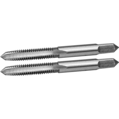 ЗУБР М6x0.75мм, комплект метчиков, сталь 9ХС, ручные, 4-28006-06-0.75-H2 {4-28006-06-0.75-H2}