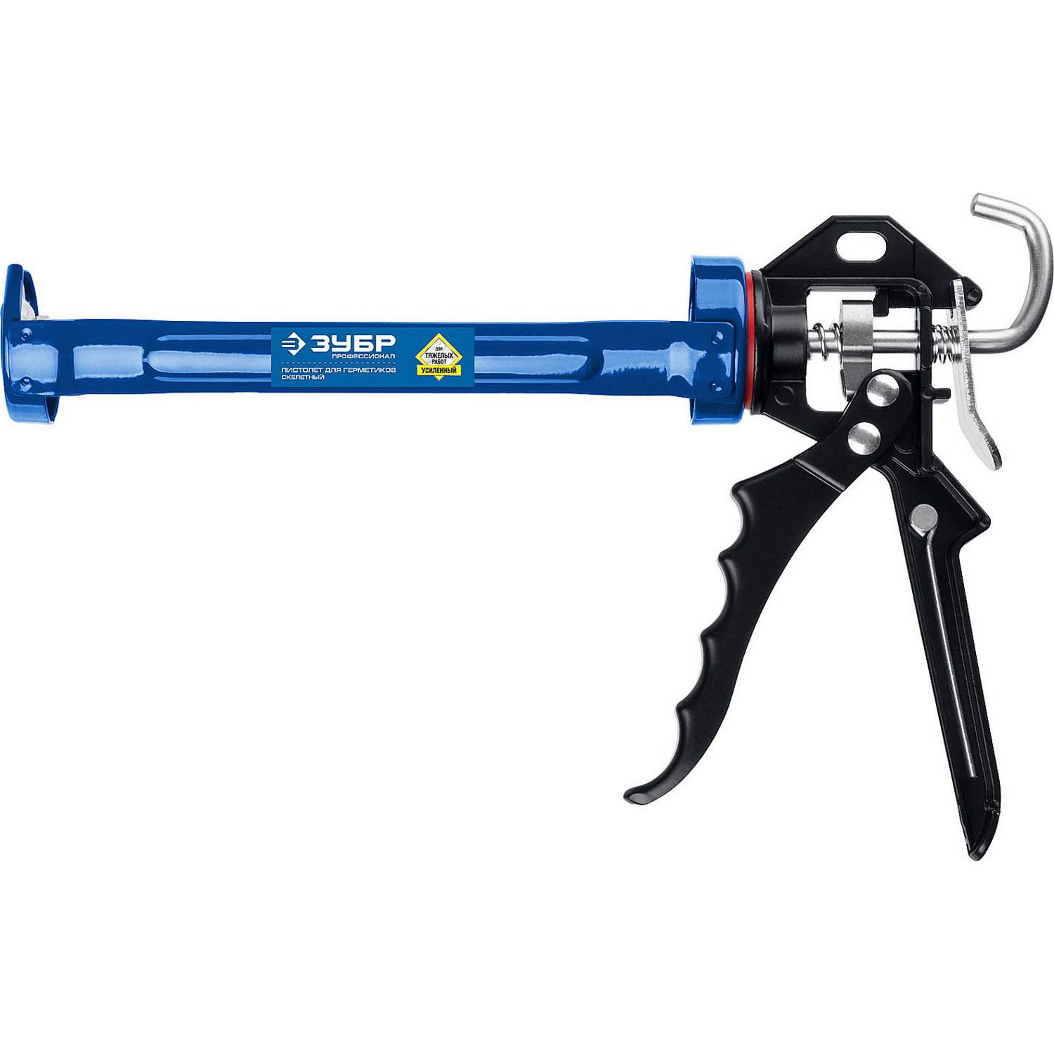 ЗУБР скелетный пистолет для герметика Профессионал, усиленный, поворотный, 310 мл. {06635}