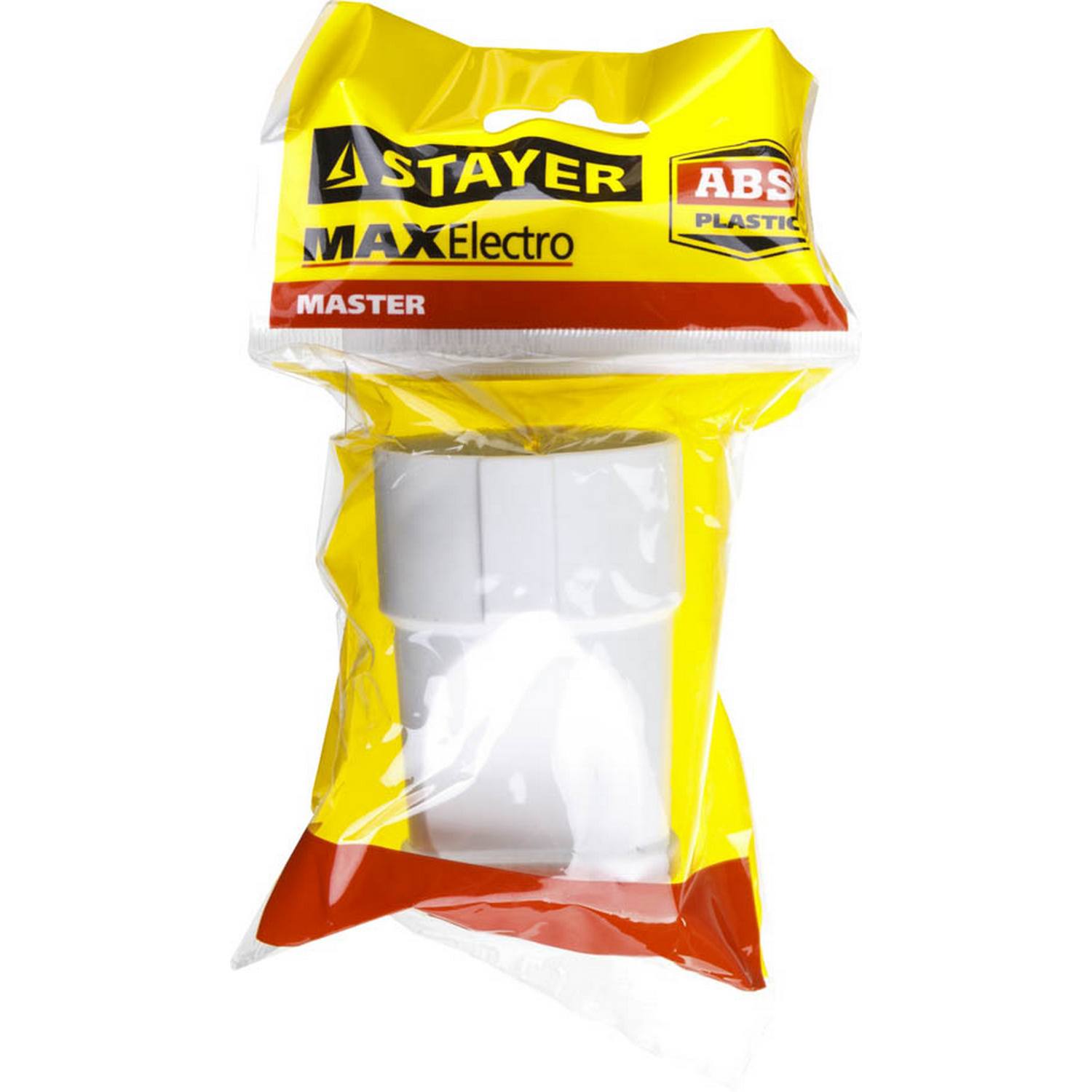 Розетка MAXElectro электрическая, 16А/220В, с заземлением, белая, STAYER {55180-W}