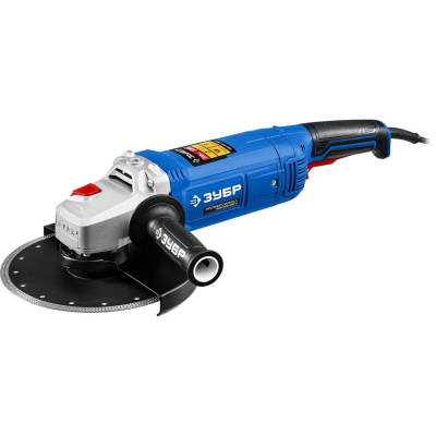 ЗУБР УШМ 230 мм, 2200 Вт, компакт, серия Профессионал {УШМ-П230-2200 П}