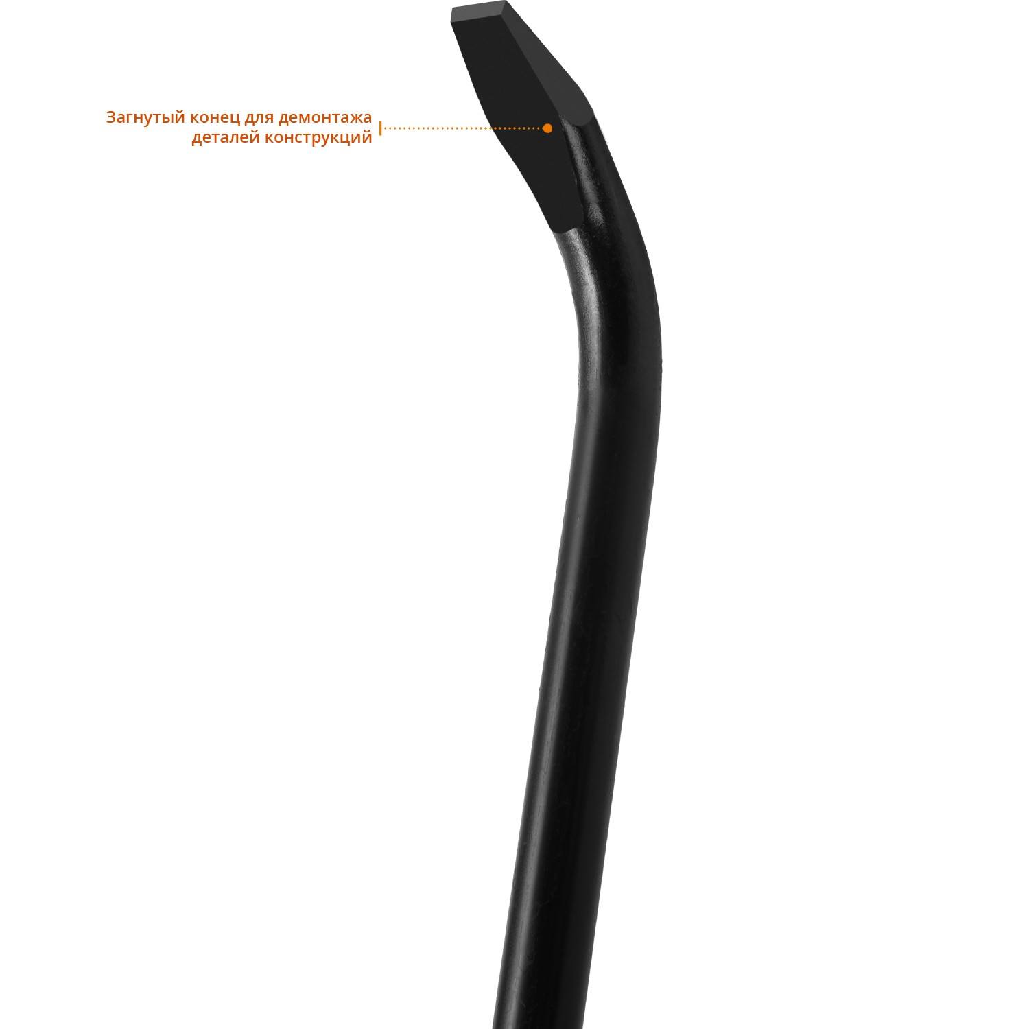 Лом монтажный, 1300 мм, 25 мм, круглый, СИБИН {2183-13}