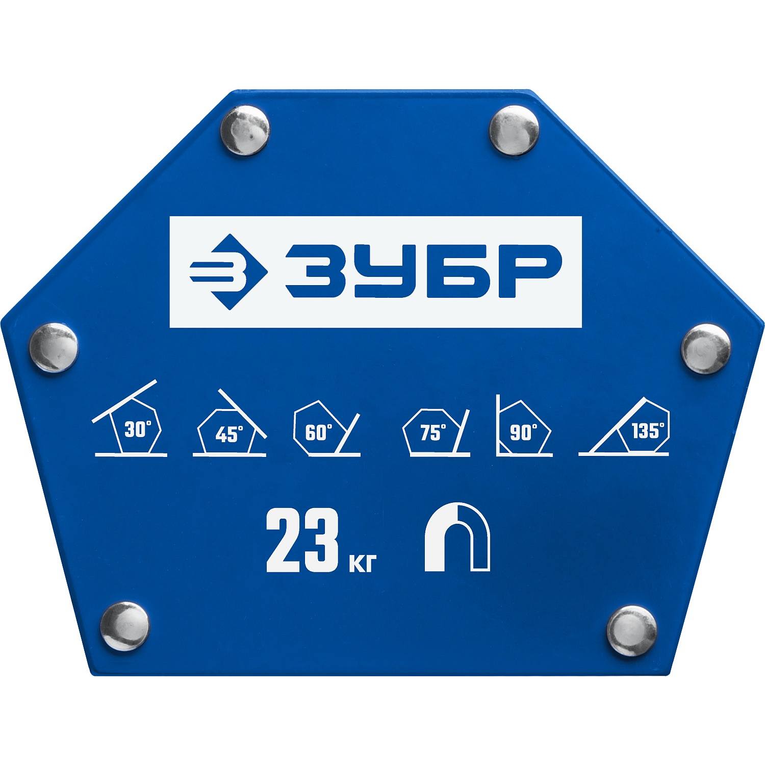 ЗУБР УМ-6  до 23 кг  угольник магнитный для сварочных работ {40055-23}
