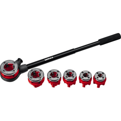 MIRAX Набор клуппов №6 с трещоткой {28240-H6}