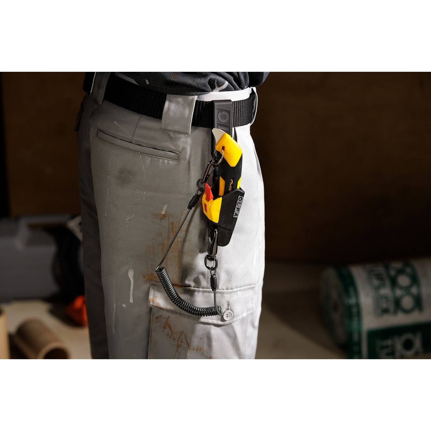 OLFA  Cutter Knife holder держатель в комплекте с ножом  (OL-KH-1/L5-AL)