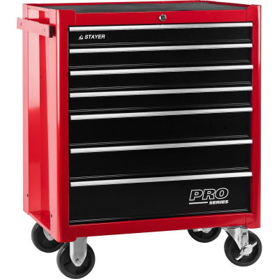 Тележка инструментальная STAYER "EXPERT", 7 ящиков, 688х458х885мм {38907-7}