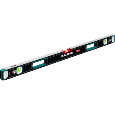 KRAFTOOL  A-RATE CONTROL, 1000 мм, точность 0.3 мм/м, с инновационным зеркальным глазком, сверхпрочный уровень {34986-100}