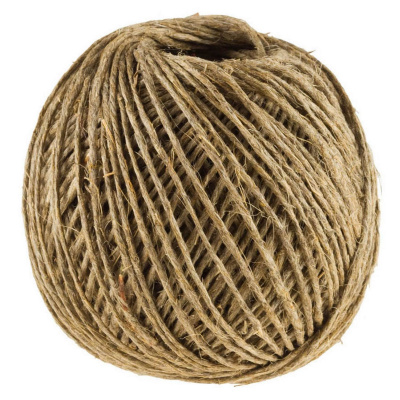 Шпагат STAYER хозяйственно-бытовой, льнопеньковый, d=1,4 мм, 60 м, 13,5 кгс, 1,25 ктекс {50110-060}