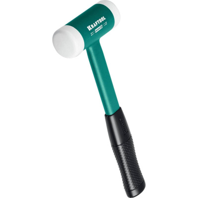 KRAFTOOL DEAD BLOW 900 г 50 мм безинерционный молоток с бойками из полиамида {2078-50}