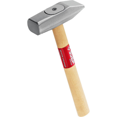 ЗУБР 1000 г молоток слесарный с деревянной рукояткой {20015-10_z02}