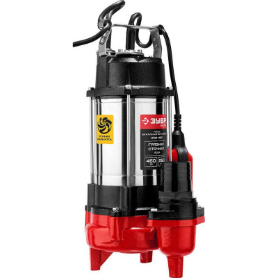 ЗУБР НПФ-450 фекальный насос, 450 Вт {НПФ-450}