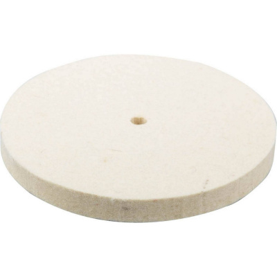 Полировальная насадка ЗУБР из фетра на липучке, 150мм {3593-150}