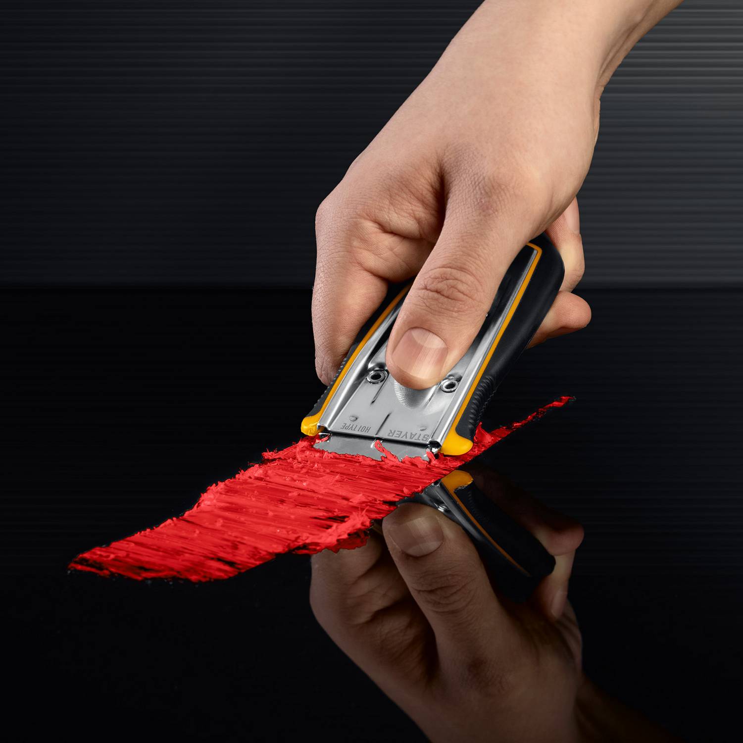 STAYER  40 мм, 5 доп. лезвий, скребок с выдвижным лезвием  {08537}