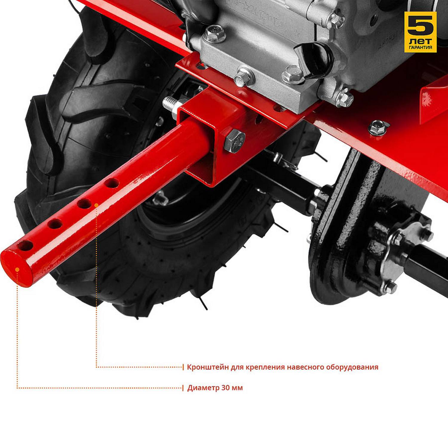 ЗУБР МТБ-400 мотоблок бензиновый с понижающей передачей 212 см3 {МТБ-400}