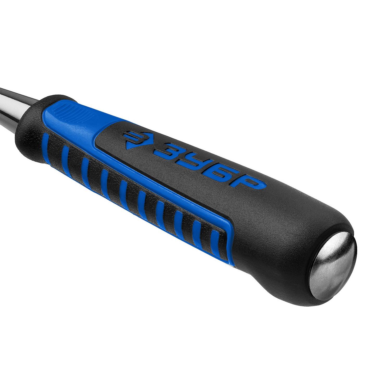 ЗУБР Ударник стамеска-долото с двухкомпонентной рукояткой, 18мм {18097-18_z01}